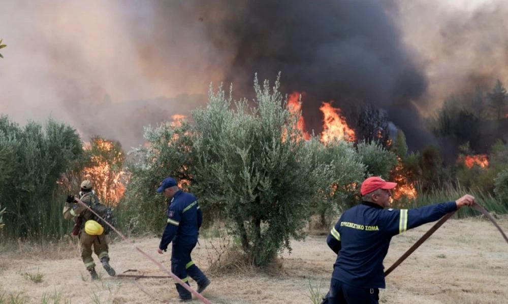 Φωτιά στην Ηλεία: Εκκένωση του χωριού Μουριά- Εγκλωβισμένοι πολίτες στα Βίλλια